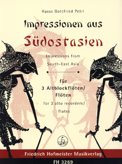 Impressionen aus Südostasien für Blockflöte