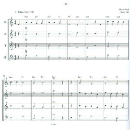 Neues Spielbuch für Blockflötenquartett – Bild 2