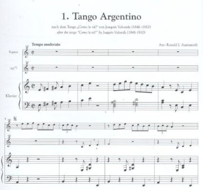Tango & more für 2 Blockflöten – Bild 2