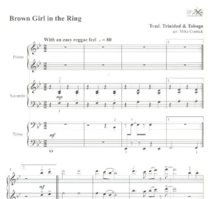 4 More Afro-Caribbean pieces for 6 hands at 1 piano – Bild 2