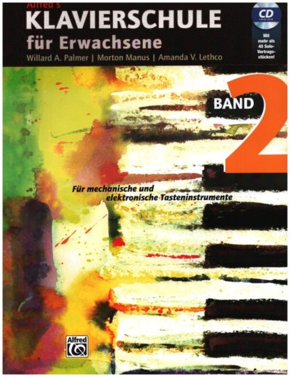 Alfreds Klavierschule für Erwachsene Bd. 2 (mit CD)
