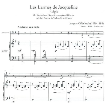 Les Larmes de Jacqueline op. 76,2 - Elegie – Bild 2