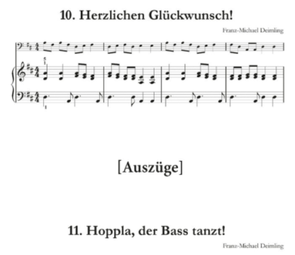 Miniaturen für Kontrabass und Klavier – Bild 2