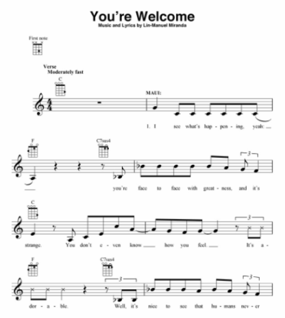 Disney`s Moana for Ukulele – Bild 3