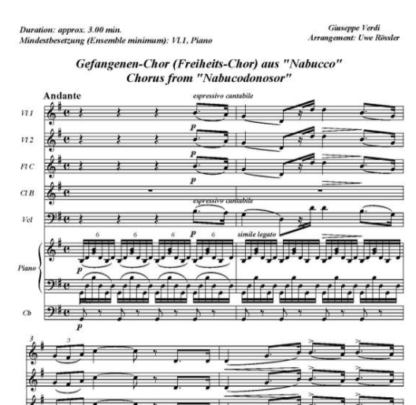 Gefangenen-Chor aus Nabucco – Bild 2