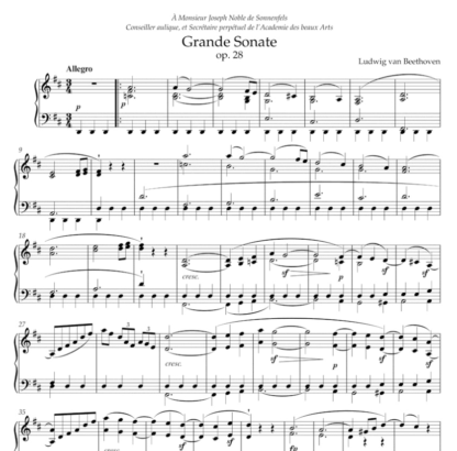 Sonate in D-Dur – Bild 2