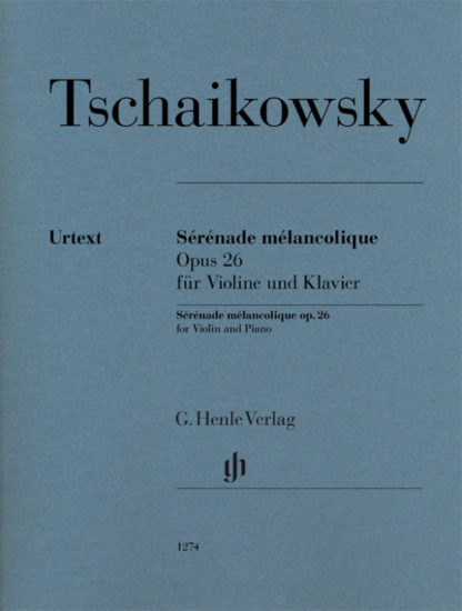 Serenade melancolique op.26 für Violine