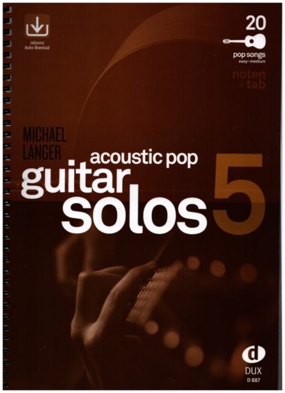 Acoustic Pop Guitar Solos Bd. 5 (mit CD)