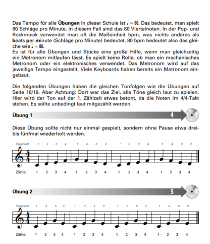 Keyboard Starter Bd. 1 (mit CD) – Bild 2