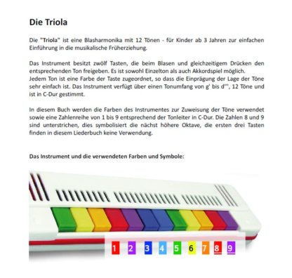 Triola Liederbuch mit MP-3 Sounds und Download – Bild 2