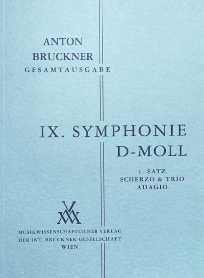 Symphonie Nr. 9 d-moll Fassung 1894