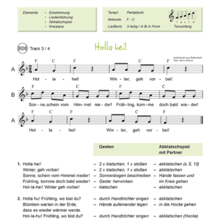Frühlings-Musik im Kindergarten - Liederbuch mit CD – Bild 4