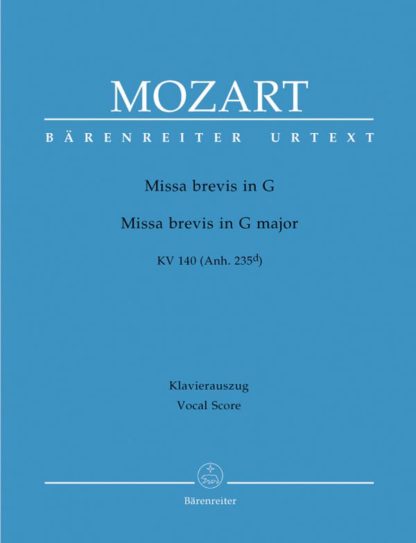 Missa brevis G-Dur KV140