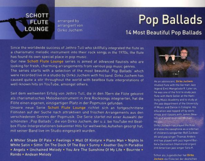 Pop Ballads Bd. 1 für Flöte (mit Online Audio) – Bild 3