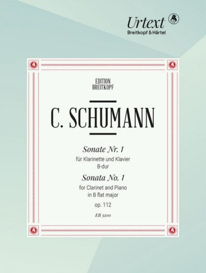 Sonate Nr. 1 in B-Dur op. 112 für Klarinette