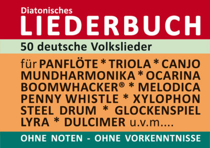 Diatonic Songbooks - deutsche Volkslieder