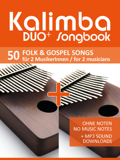 Kalimba Duo+ Songbook - Folk & Gospel Songs