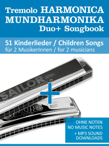Duo+ Songbook für Tremolo / Oktav Mundharmonika - Kinderlieder