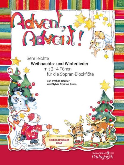 Advent, Advent! für Sopranblockflöte