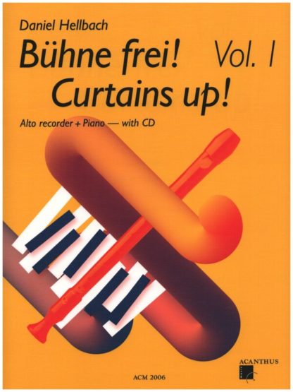 Bühne Frei! Bd. 1 für Altblockflöte (mit CD)