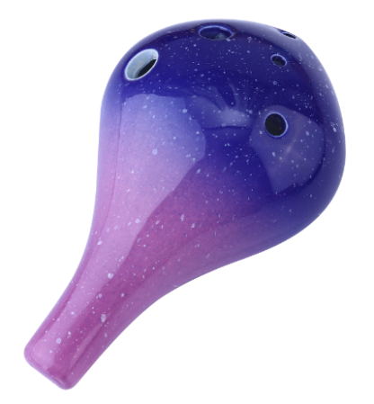 6-Loch Ocarina "Violetburst" – Bild 2