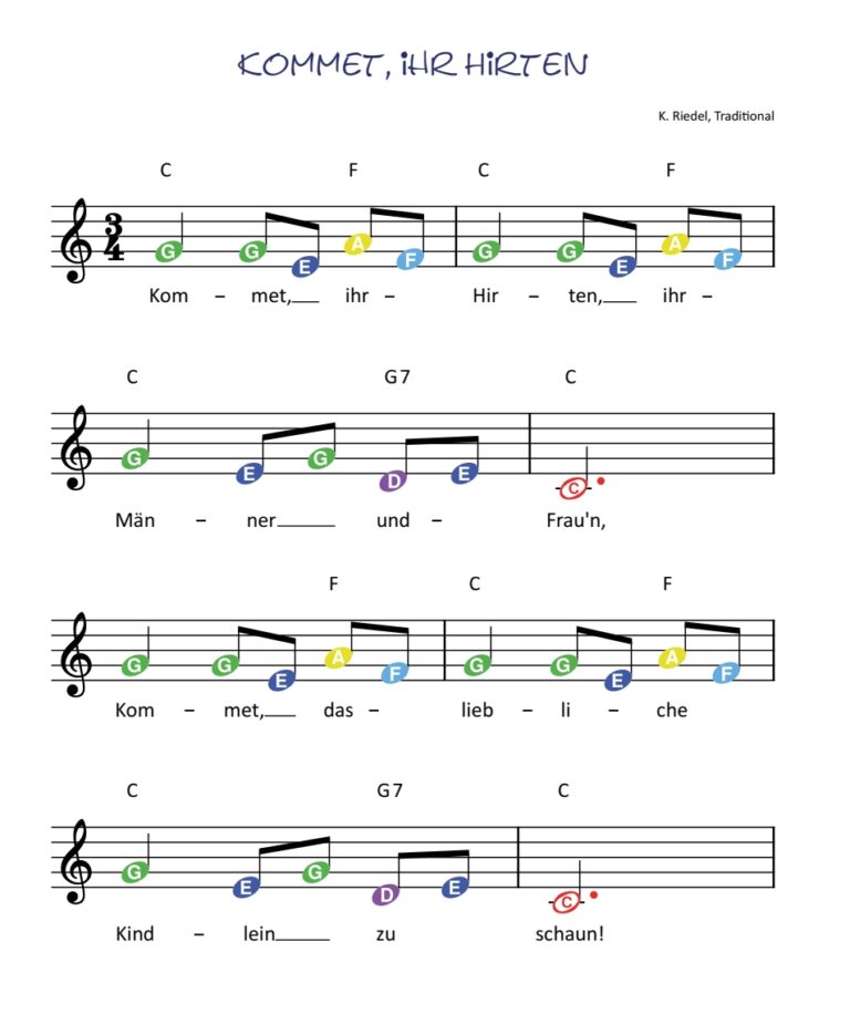 Liederbuch für die „Triola“ 24 Weihnachtslieder spielen nach