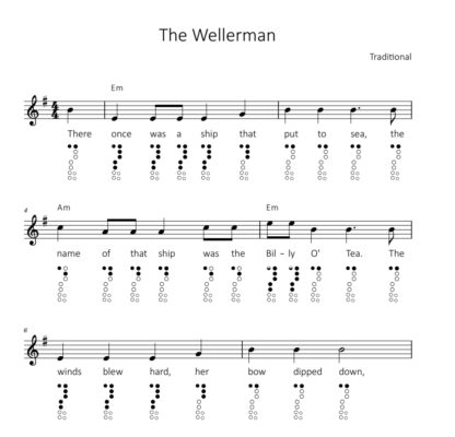 30 Seemannslieder für die Blockflöte – Songbook für die Sopran- oder Tenorblockflöte – Bild 3
