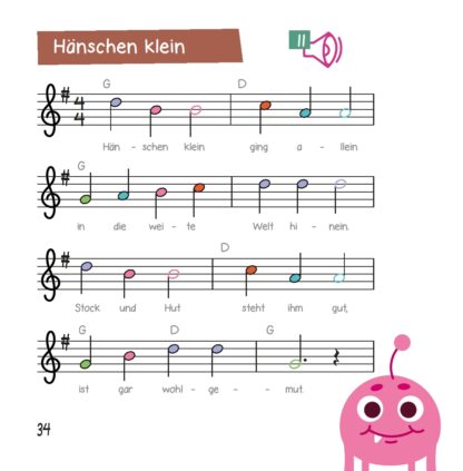 Mega Musik Monster Show präsentiert: Schule für Sopranblockflöte – Band 1 – Bild 5