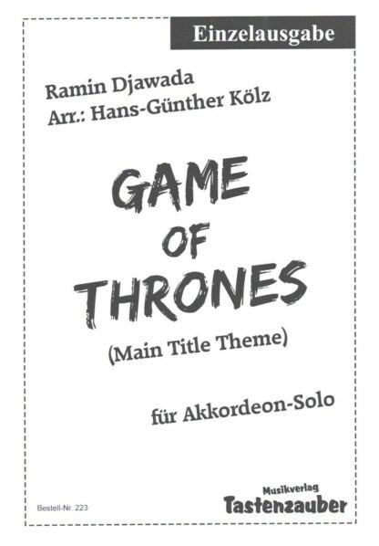 Game of Thrones - für Akkordeon