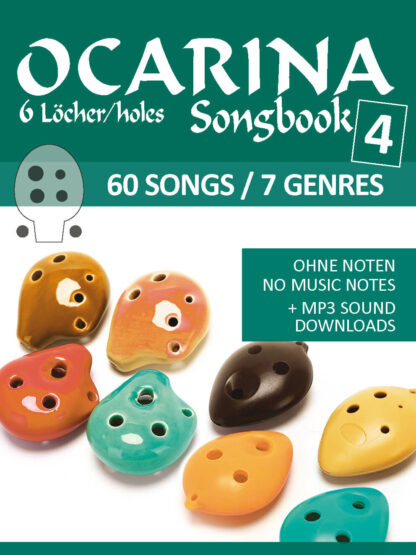 6-Loch Ocarina Songbook – 60 Songs / 7 Genres – Band 4
