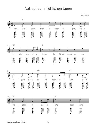 Ocarina 12/10 Songbook – 48 deutsche Volkslieder – eBook – Bild 4