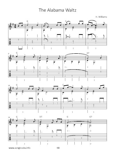 Guitar Arrangements – 35 Songs by Hank Williams – Bild 4