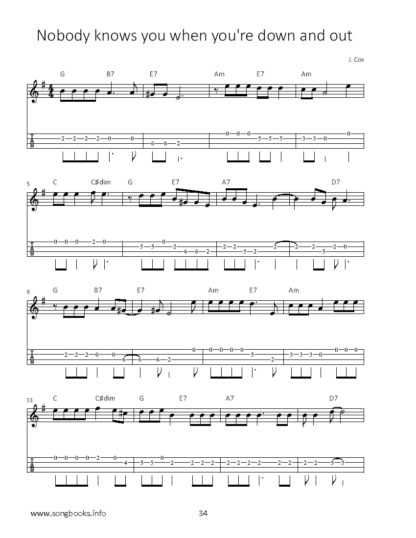 Mandolin Songbook – 34 traditionelle Blues Songs – Bild 4