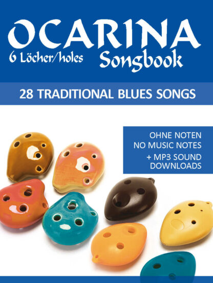6-Loch Ocarina Songbook – 28 traditional Blues Songs – eBook