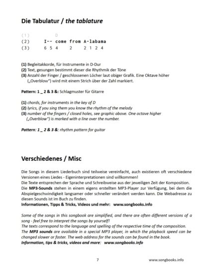 Tin Whistle Songbook – 52 Kinderlieder – Bild 3