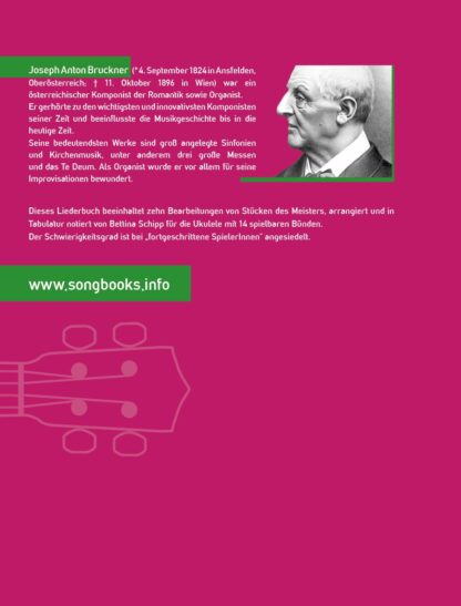 Anton Bruckner – 10 Bearbeitungen für Ukulele (mit Online Sounds) – Bild 2