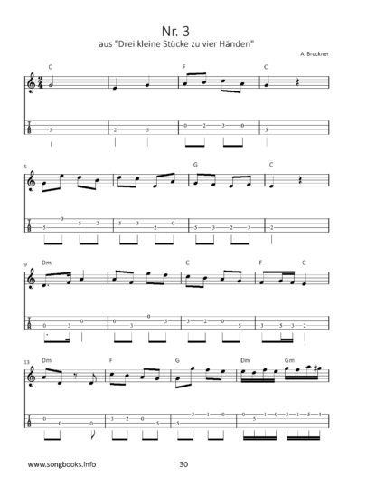 Anton Bruckner – 11 Stücke für Mandoline - eBook – Bild 3