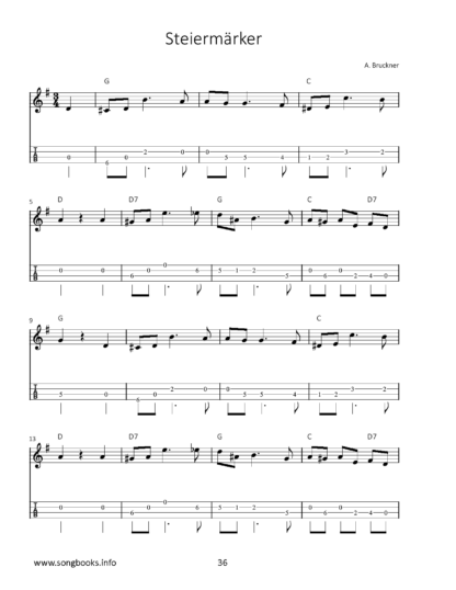 Anton Bruckner – 11 Stücke für Mandoline - eBook – Bild 2