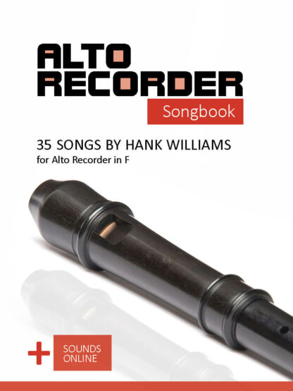 35 Songs von Hank Williams für Altblockflöte