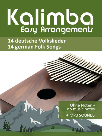 Kalimba Easy Arrangements – 14 deutsche Volkslieder - eBook