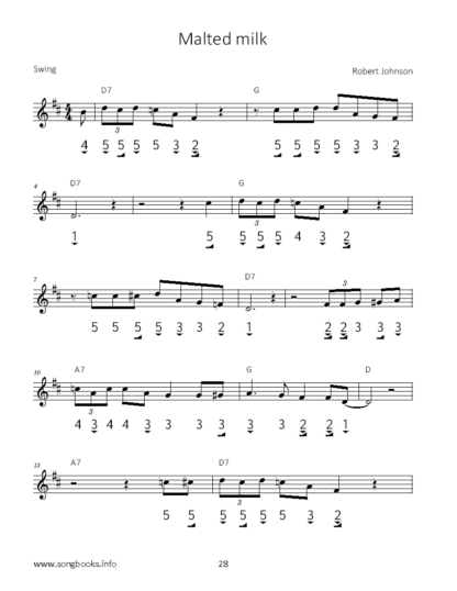 15 Songs von Robert Johnson für die chrom. Mundharmonika – Bild 4
