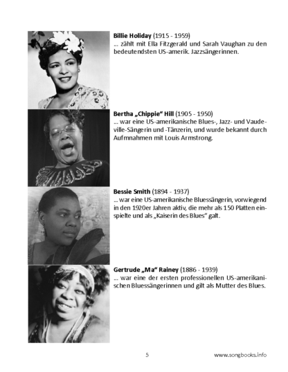 12 Ladies Blues Songs für die Blockflöte – eBook – Bild 2