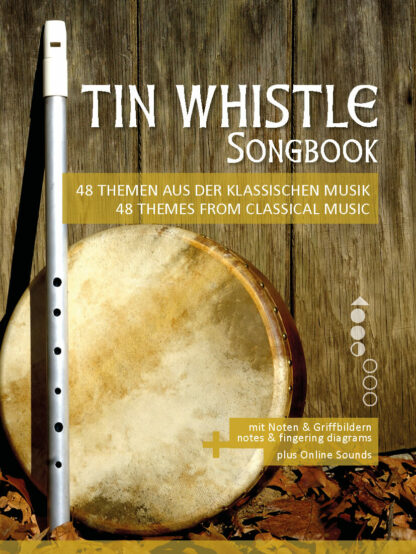 48 Themen aus der klassischen Musik für die Tin Whistle – eBook