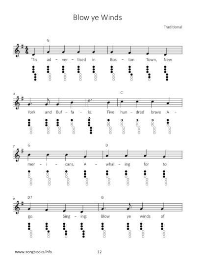 30 Seemannslieder aus aller Welt für Tin Whistle – Bild 4