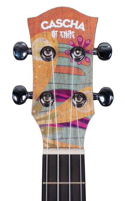 Cascha Sopran Ukulele Flowers – Bild 2