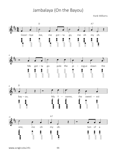 35 Songs by Hank Williams für die Tin Whistle – Bild 4