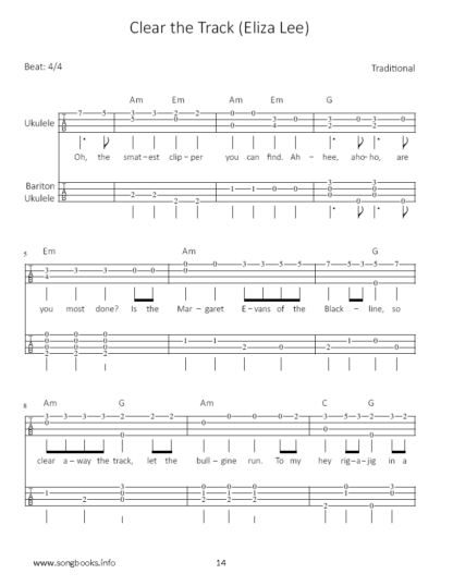 play Ukulele Duets – Ukulele & Bariton Ukulele – 12 Seemannslieder – Bild 4