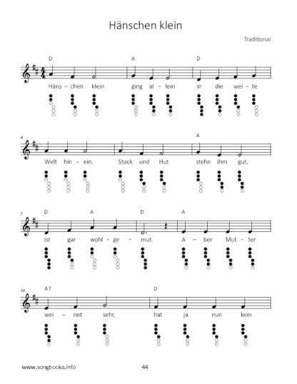 48 Kinderlieder für die Tin Whistle – Bild 4