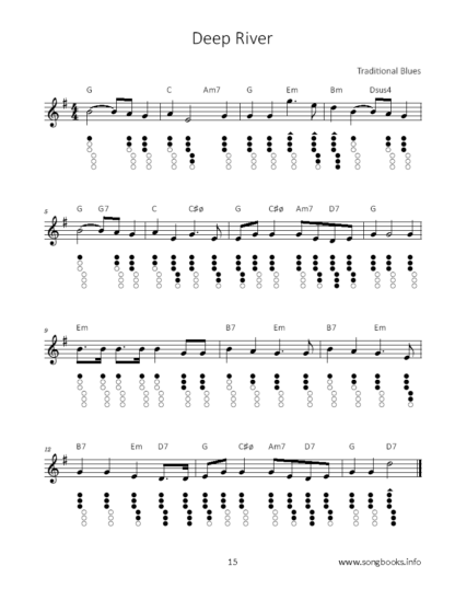 34 traditional Blues Songs für die Tin Whistle – eBook – Bild 4