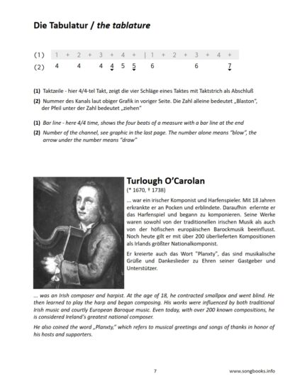 Paddy Richter Harmonica Songbook – 24 songs by Turlough O’Carolan – Bild 3